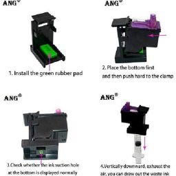 Ang Refill ink Pixma MP230, MP240, MP250, MP260, MP270, MP280, MP282, MP480 Black + Tri Color Combo Pack Ink Cartridge image 4