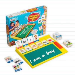 Education Sentence Making Kit Flash card with 90 Cards and educational toys-3