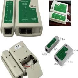 GoodsBazaar 32pc Kit Networking CCTV Camera Computer Laptop Ethernet LAN Wire Cable Tester Network Interface Card image 5