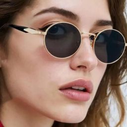 UV Protection Oval Sunglasses (52)-28