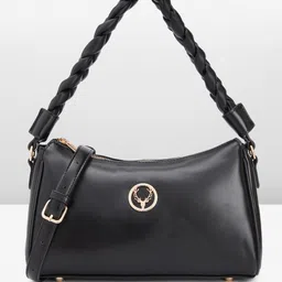 Allen Solly Solid Structured Shoulder Bag image 3