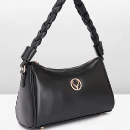 Allen Solly Solid Structured Shoulder Bag image 4