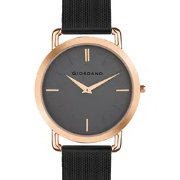 GIORDANO Men Grey Embellished Dial & Black Straps Analogue Watch - GD4057-11-Grey-image-47