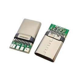 oceanlabz USB 3.1 Type-C 4 PIN Solder Type Male Connector Breakout Board Fully Tested (Pack of 5) image 4