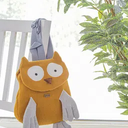 Pluchi Unisex Kids Wise Mr. Owl Soft Toy Bag-19