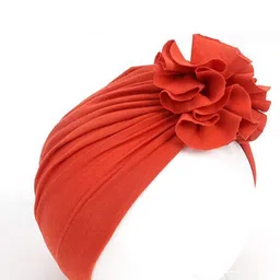 SYGA Kids Floral Turban Beanie Cap-image-14