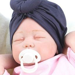 SYGA Kids Cotton Turban Warp Beanie Cap-44