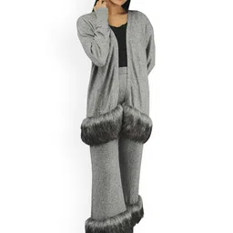 Rhe-Ana Long Sleeved Shrug & Palazzo Co-Ord-picture-11