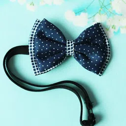 Tossido Girls Blue & White Elastic Hairband-image-73