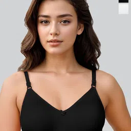 LUX VENUS Pack Of 2 Full Coverage Non Padded Non-Wired Everyday Bra-All Day Comfort-9
