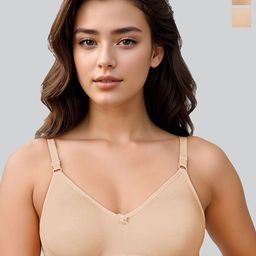 LUX VENUS Pack Of 2 Full Coverage Non Padded Non-Wired Everyday Bra-All Day Comfort-6