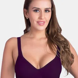 Souminie Medium Coverage All Day Comfort Lightly Padded Pure Cotton Minimizer Bra-52