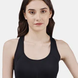 Soie Full Coverage Removable Padding Workout Bra With All Day Comfort-6