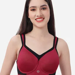 SOIE Full Coverage High Impact Padded Non Wired Sports Bra-96