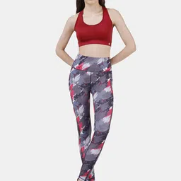 Soie Full Coverage Removable Padding Workout Bra With All Day Comfort image 4