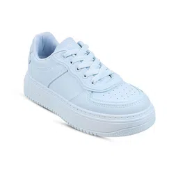 Metro Women Round Toe Lace-Ups Sneakers-53