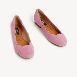 Marks & Spencer Women Round Toe Scallop Ballerinas-image-39