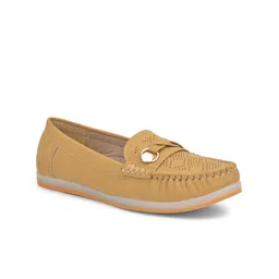 SALARIO Women Ballerinas with Laser Cuts Flats-image-23