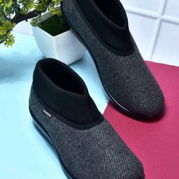 Liberty Textured Round Toe Canvas Ballerinas-22