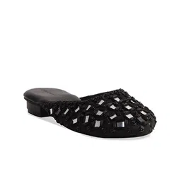 ERIDANI Embellished Ethnic Mules-37