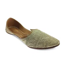 Fulkari Men Ethnic Embellished Pointed Toe Mojaris-15