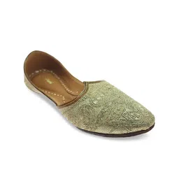 Fulkari Men Ethnic Embellished Pointed Toe  Mojaris-13