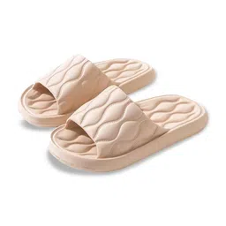 Alexvyan Women Self Design Croslite Sliders-picture-12