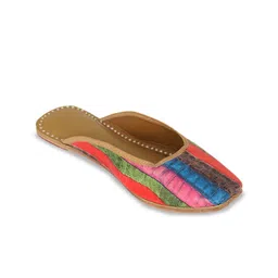 NR By Nidhi Rathi Printed Open Back Mules image 2