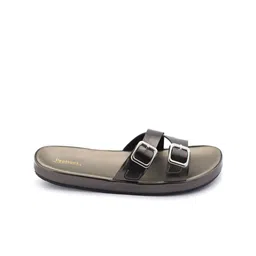PEPITOES Open Toe with Buckles Flats image 3