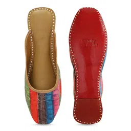 NR By Nidhi Rathi Printed Open Back Mules image 5
