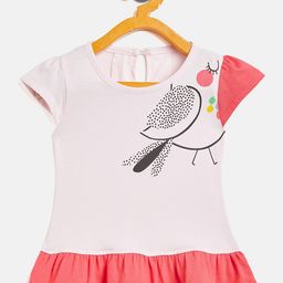 Camey Girls Printed Cotton A-Line Dress-image-79