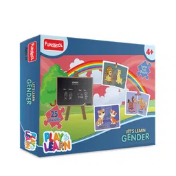 Funskool Let's Learn Gender 25 Puzzles for 4+Years image 1