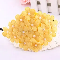 EL REGALO Girls Beaded Floral Hairband-52