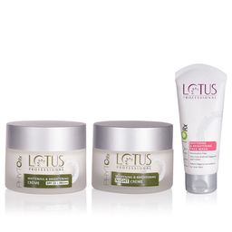 Lotus Herbals Phyto-Rx Whitening Skin Care Set - Night Creme + Day Creme + Face Wash-18