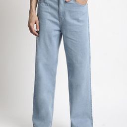 Bene Kleed Men Wide Leg Mid-Rise Heavy Fade Jeans-image-77