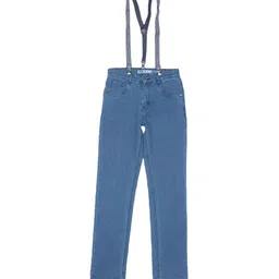 Gini and Jony Boys Clean Look Fixed Waist Cotton Jeans-image-60