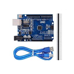 ridel UNO R3 Arduino Compatible Atmega328p Board with Free USB Cable | SMD image 1