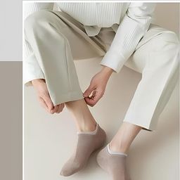 galaitik Pack of 8 Multicolour Unisex Ankle length Socks, Made With Durable & Breathable Cotton, Free Size, Addy Edition, Suitable for all Season, Soft & Breathable, Daily Use image 3