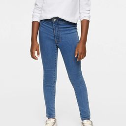 Mango Kids Girls Sustainable Super Skinny Fit Stretchable Jeans-image-34
