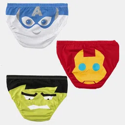 You Got Plan B Pack Of 3 Printed Cotton Basic Briefs UB-MarvelousMen: 1-2-20