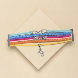 Arendelle Girls Blue & Pink Multistrand Bracelet-58