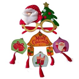 Indigifts Christmas Collection 7-Pcs Decoration Ornaments & Santa Goggles-image-62