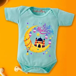 Babywish Infants Eid Printed Cotton Rompers-image-95