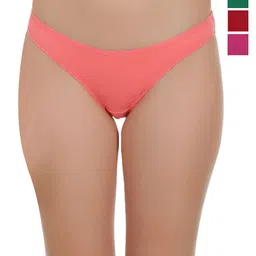 SELFCARE Pack of 4 Seamless Low Rise Bikini Briefs-picture-32