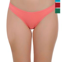 SELFCARE Pack of 4 Seamless Bikini Briefs-image-67