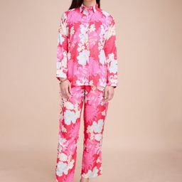 Kandora Printed Shirt With Palazzo Co-Ords-picture-43