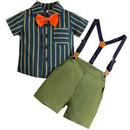 StyleCast x Revolte Boys Striped Shirt with Shorts-image-58