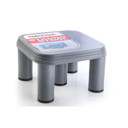 Nayasa Grey Light Weight & Durable Sitting Stool-32