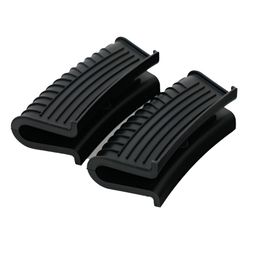 UMAI Black 2 Pieces Hot Handle Holders Silicone Oven Gloves-18