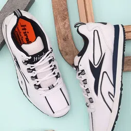 HIROLAS Men White Running Shoes-picture-43